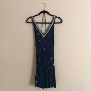Free People sparkly slip dress